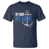 I'm The Captain T Shirt My Boat My Rules