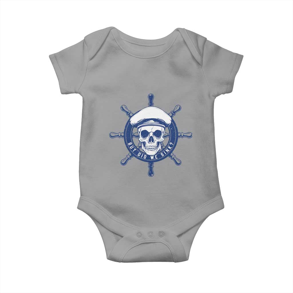 Funny But Did We Sink Baby Onesie