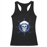 Funny But Did We Sink Racerback Tank Top