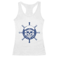 Funny But Did We Sink Racerback Tank Top