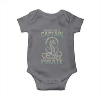 Funny Work Like A Captain Baby Onesie Play Like A Pirate