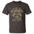 Funny Raccoon Motor Boat Captain T Shirt