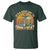 It's A Good Day To Drink On A Boat T Shirt Retro Sunset