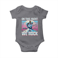 Yacht Rock Party Baby Onesie On This Yacht We Rock Boating