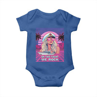 Yacht Rock Party Baby Onesie On This Yacht We Rock Boating Lady Captain