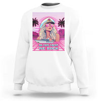 Yacht Rock Party Sweatshirt On This Yacht We Rock Boating Lady Captain
