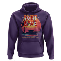 Yacht Rock Party Hoodie Boat Drinking Maritime Is Party Time
