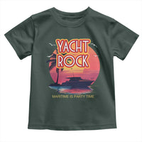 Yacht Rock Party Toddler T Shirt Boat Drinking Maritime Is Party Time
