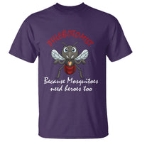 Phlebotomist Because Mosquitoes Need Heros Too T Shirt - Wonder Print Shop