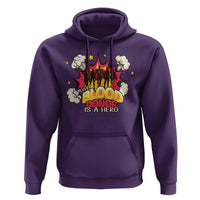 Every Blood Donor Is A Hero Hoodie - Wonder Print Shop