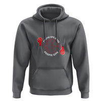 Blood Donor Hoodie People Live When People Give - Wonder Print Shop
