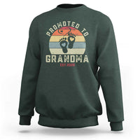 Retro Promoted To Grandma est 2025 Sweatshirt