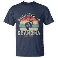 Retro Promoted To Grandma est 2025 T Shirt