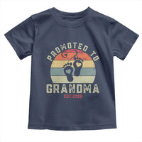 Retro Promoted To Grandma est 2025 Toddler T Shirt