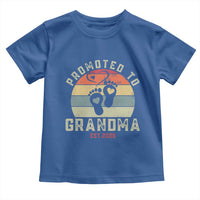 Retro Promoted To Grandma est 2025 Toddler T Shirt