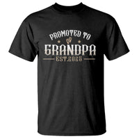 Retro Promoted To Grandpa est 2025 T Shirt