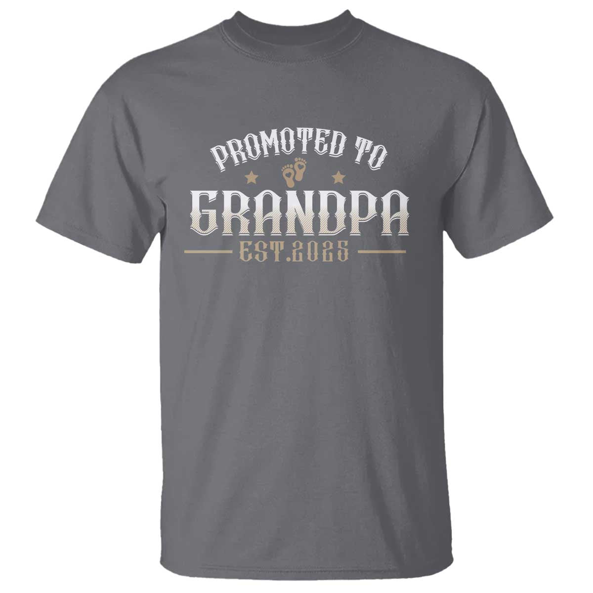 Retro Promoted To Grandpa est 2025 T Shirt