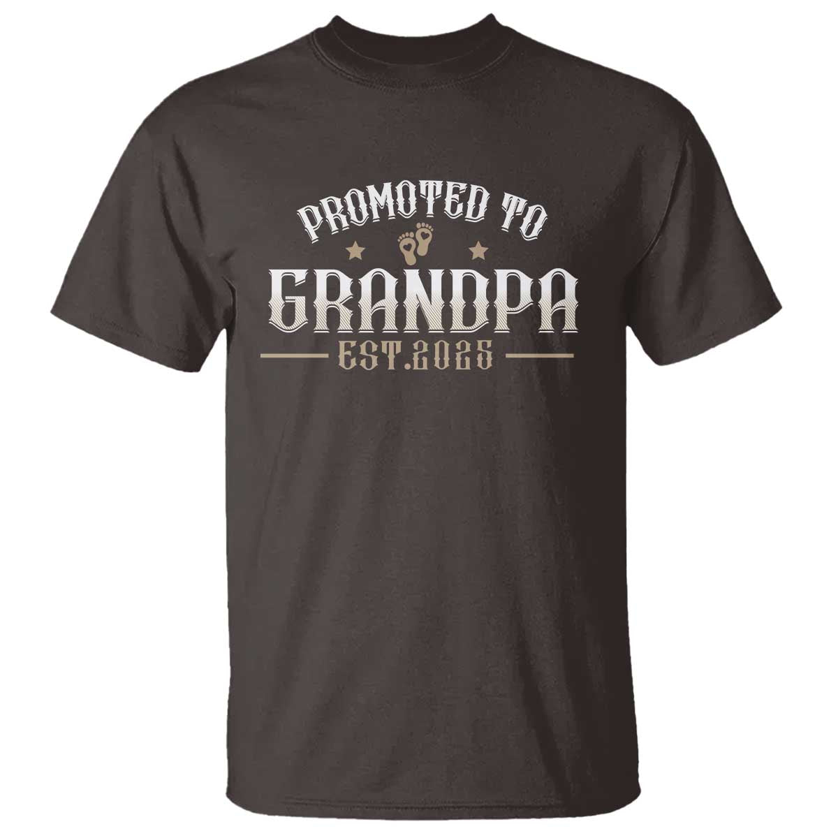 Retro Promoted To Grandpa est 2025 T Shirt