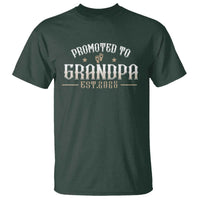 Retro Promoted To Grandpa est 2025 T Shirt