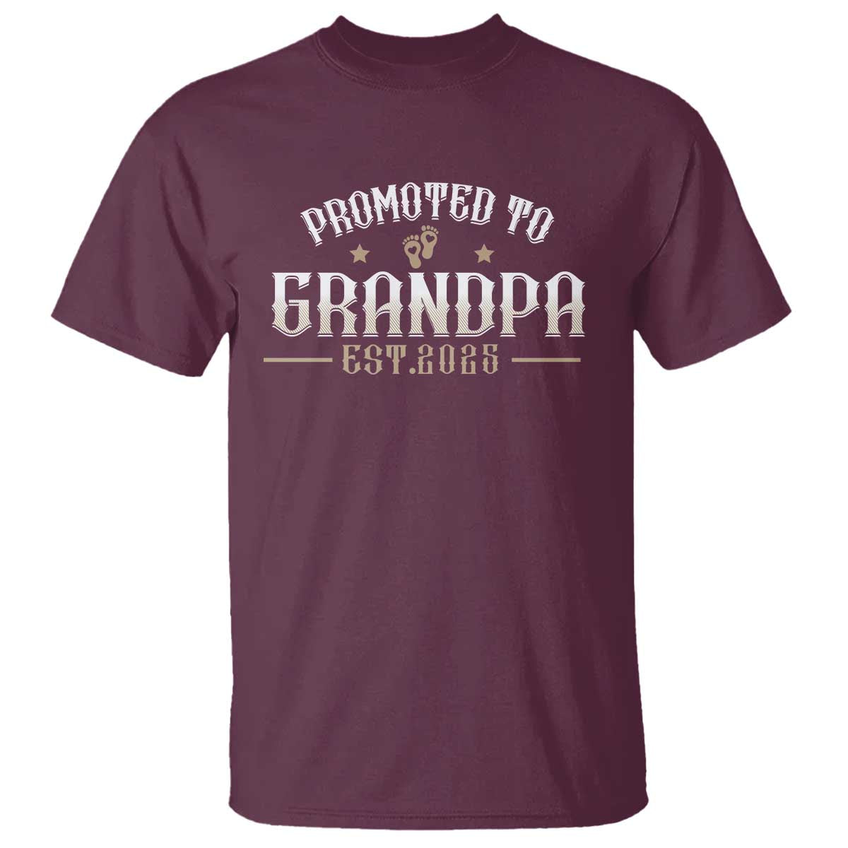 Retro Promoted To Grandpa est 2025 T Shirt