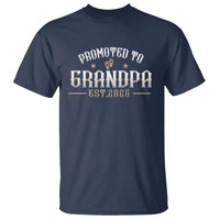 Retro Promoted To Grandpa est 2025 T Shirt