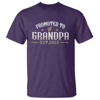 Retro Promoted To Grandpa est 2025 T Shirt