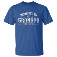 Retro Promoted To Grandpa est 2025 T Shirt
