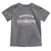 Retro Promoted To Grandpa est 2025 Toddler T Shirt