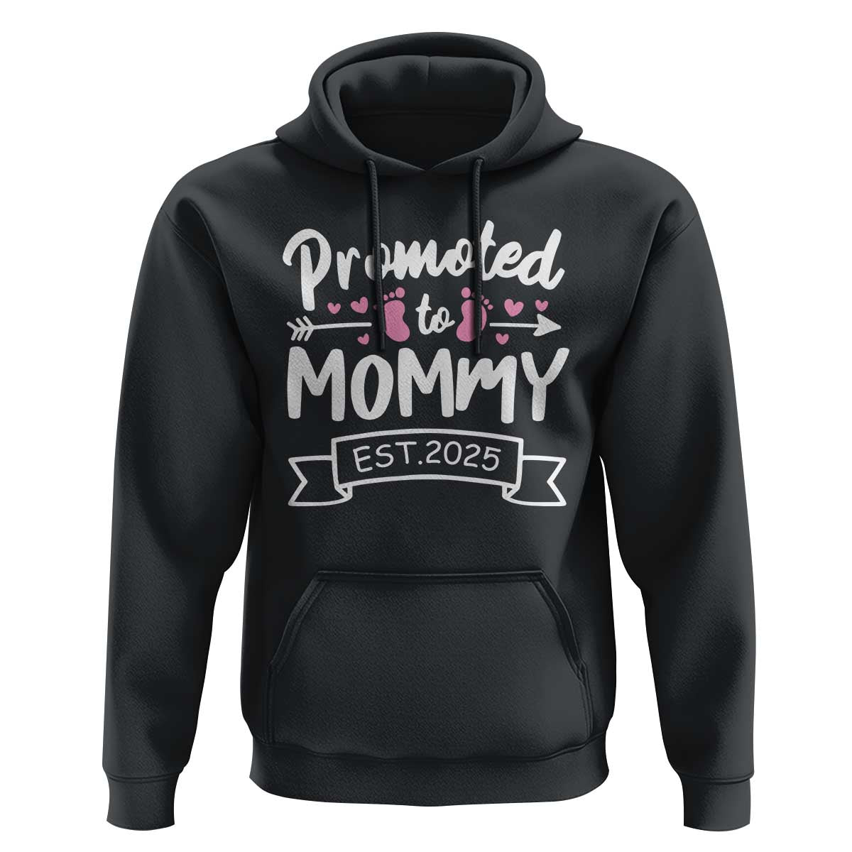 Promoted To Mommy Est 2025 Hoodie
