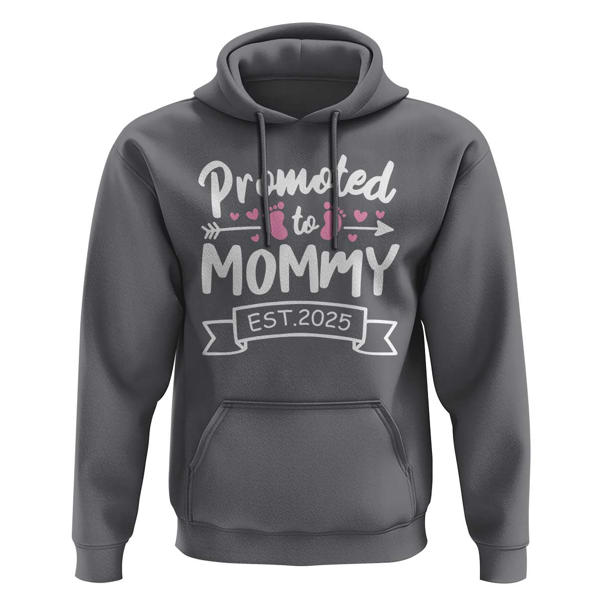 Promoted To Mommy Est 2025 Hoodie