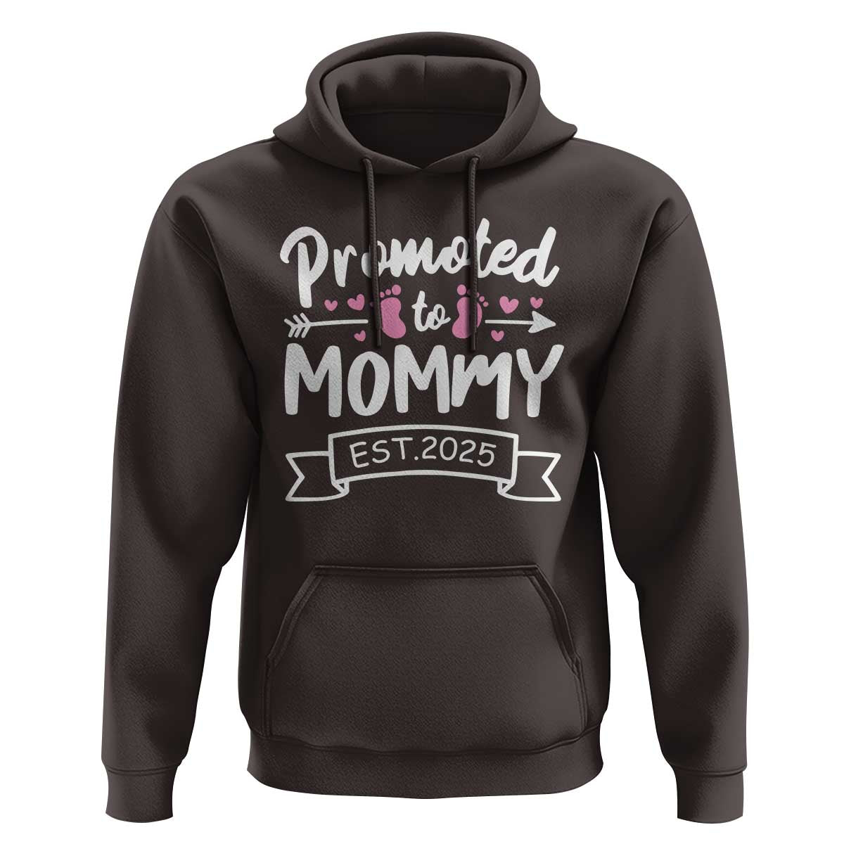 Promoted To Mommy Est 2025 Hoodie