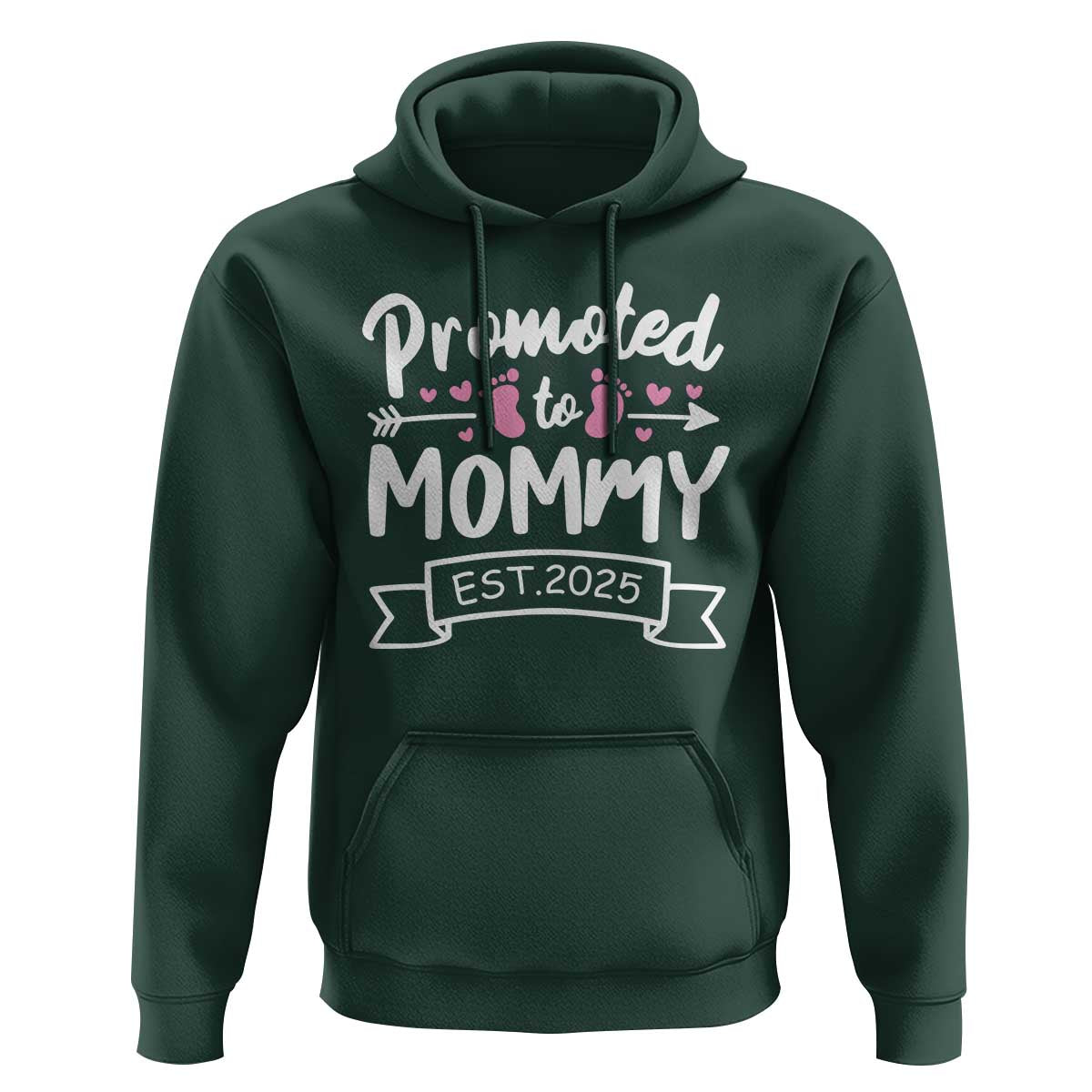 Promoted To Mommy Est 2025 Hoodie