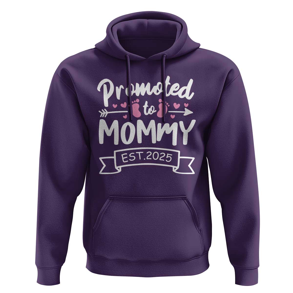 Promoted To Mommy Est 2025 Hoodie