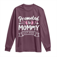 Promoted To Mommy Est 2025 Long Sleeve Shirt