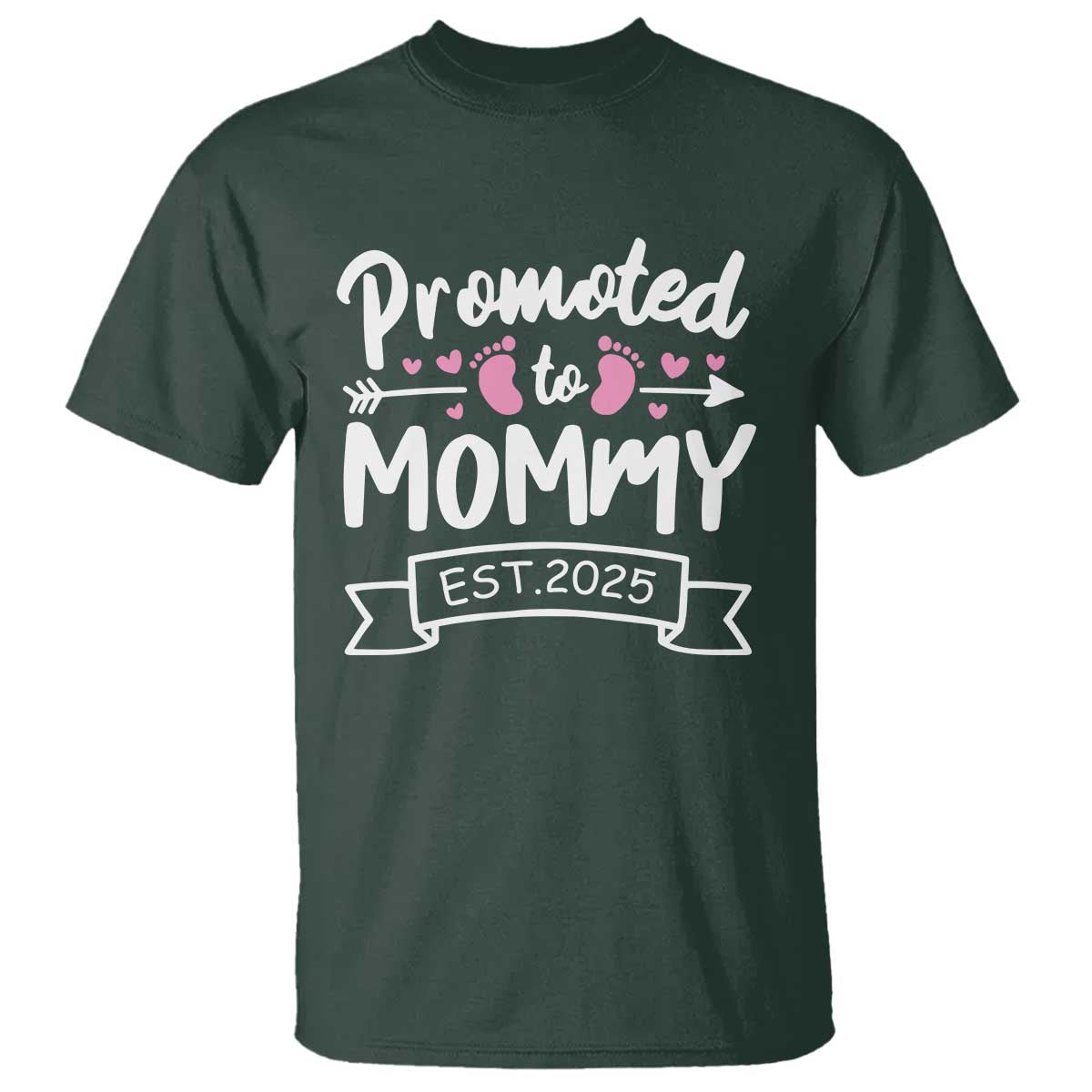 Promoted To Mommy Est 2025 T Shirt