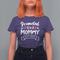 Promoted To Mommy Est 2025 T Shirt For Women