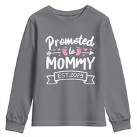 Promoted To Mommy Est 2025 Youth Sweatshirt