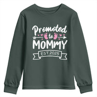 Promoted To Mommy Est 2025 Youth Sweatshirt