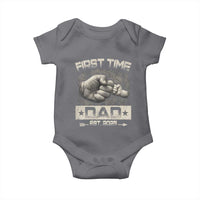 First Time Dad Est 2025 Baby Onesie