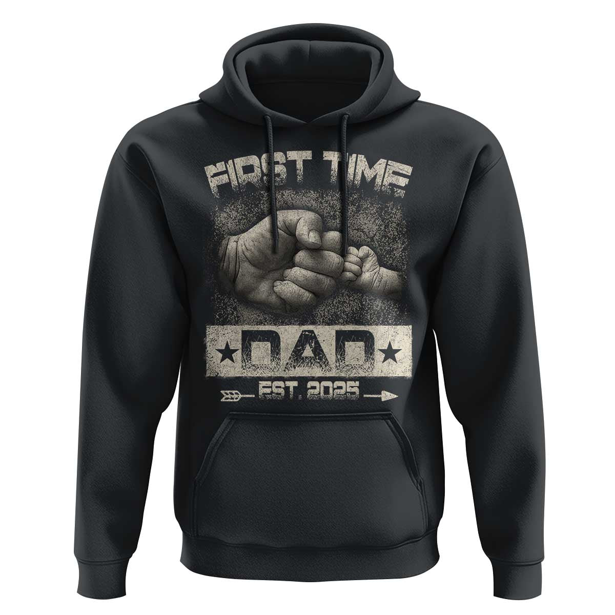 First Time Dad Est 2025 Hoodie