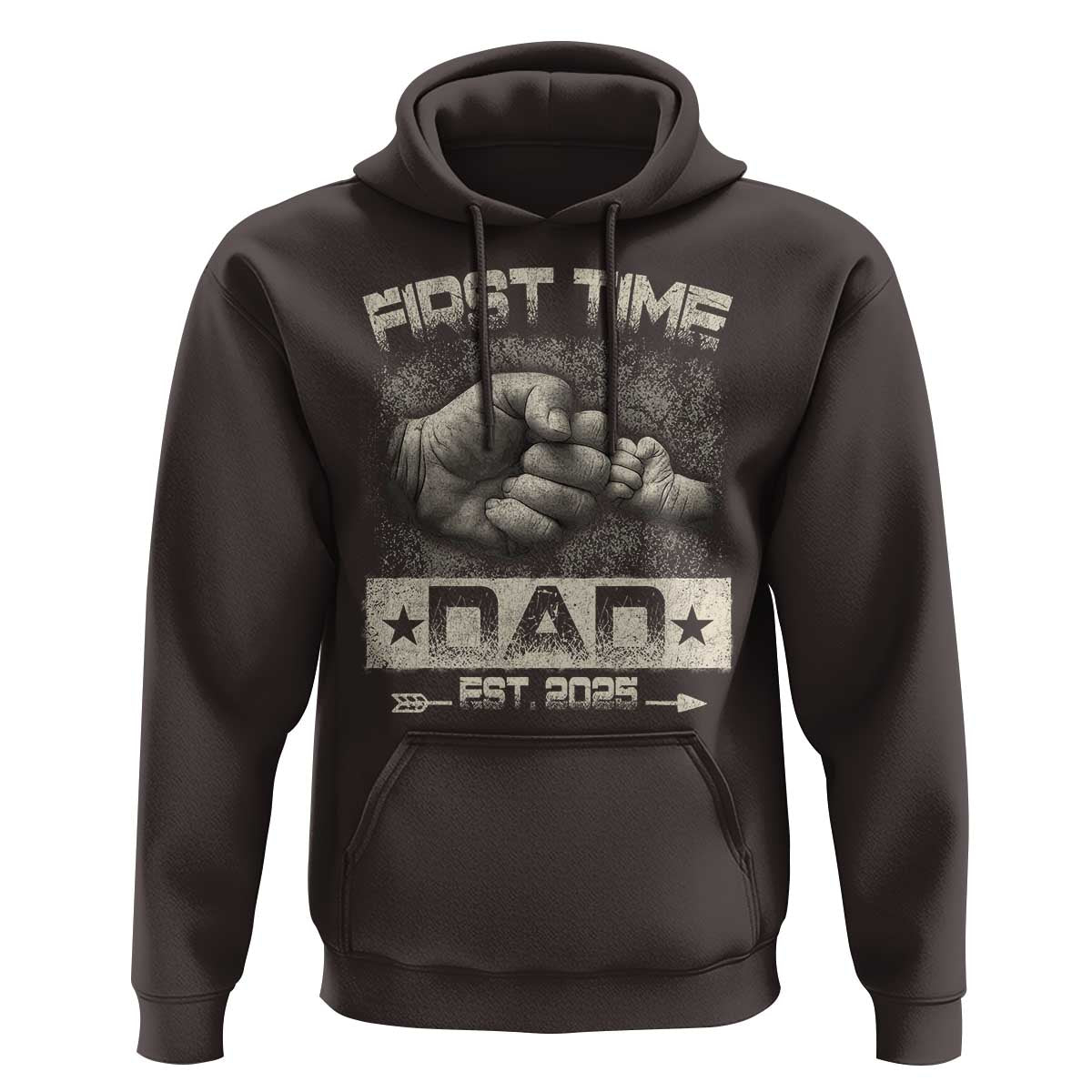 First Time Dad Est 2025 Hoodie