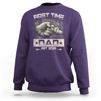 First Time Dad Est 2025 Sweatshirt