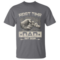 First Time Dad Est 2025 T Shirt