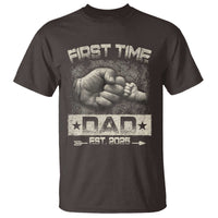 First Time Dad Est 2025 T Shirt
