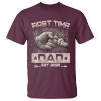 First Time Dad Est 2025 T Shirt