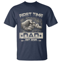 First Time Dad Est 2025 T Shirt
