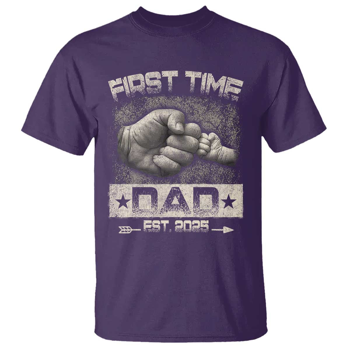 First Time Dad Est 2025 T Shirt