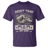 First Time Dad Est 2025 T Shirt
