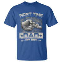 First Time Dad Est 2025 T Shirt