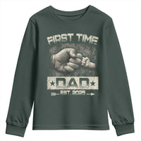 First Time Dad Est 2025 Youth Sweatshirt